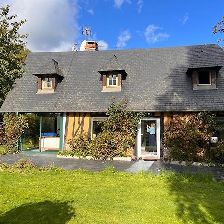 Jolie Maison Normande Au Calme Foulbec Extérieur photo
